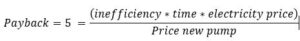Payback formula